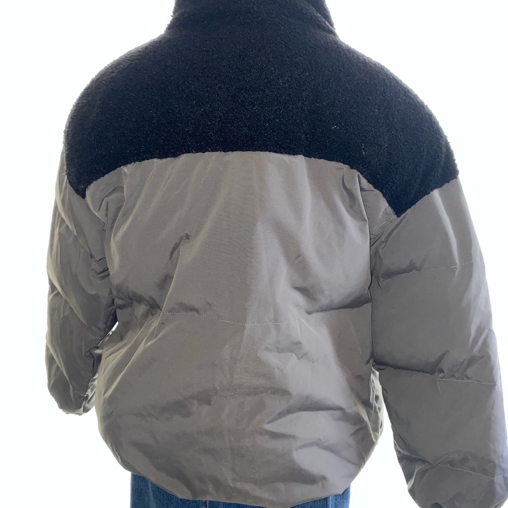 Dazy Color Block Puffer Coat - image 2